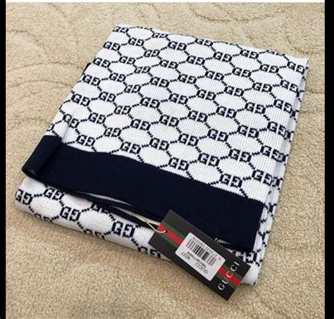 gucci baby blanket blue|gucci baby boy swimwear.